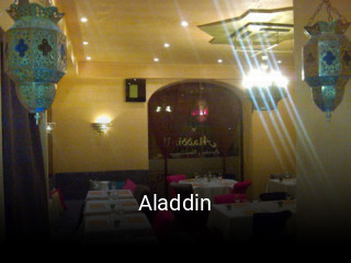Aladdin réservation de table