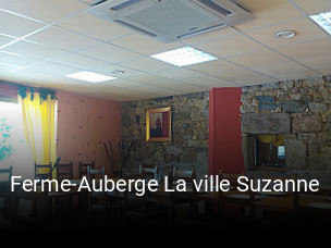 Ferme-Auberge La ville Suzanne réservation