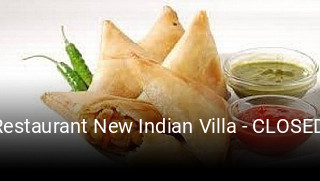 Restaurant New Indian Villa - CLOSED réservation de table