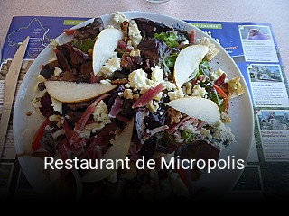 Réserver une table chez Restaurant de Micropolis maintenant