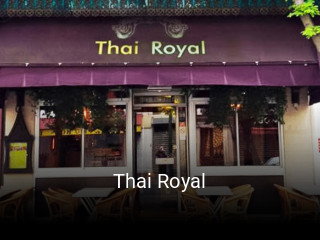 Thai Royal réservation en ligne