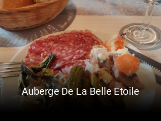 Auberge De La Belle Etoile réservation de table