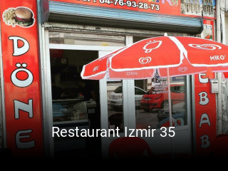 Restaurant Izmir 35 réservation