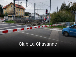 Club La Chavanne réservation de table
