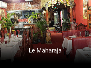 Réserver une table chez Le Maharaja maintenant