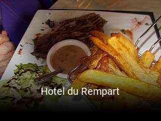 Hotel du Rempart réservation