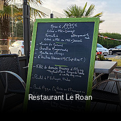 Restaurant Le Roan réservation de table