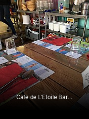 Cafe de L'Etoile Baramoules réservation de table