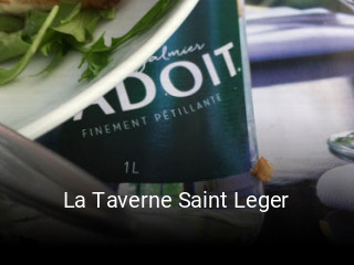 Réserver une table chez La Taverne Saint Leger maintenant