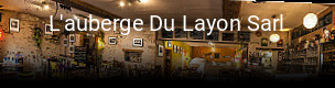 L'auberge Du Layon Sarl réservation en ligne