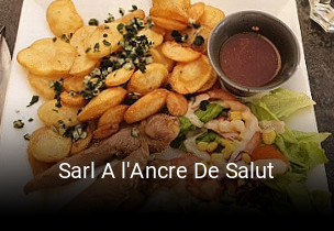 Sarl A l'Ancre De Salut réservation de table