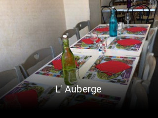 Réserver une table chez L' Auberge maintenant