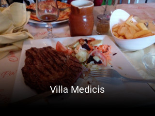 Villa Medicis réservation de table