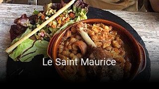 Le Saint Maurice réservation en ligne