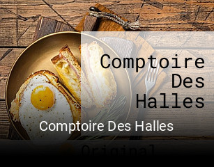Comptoire Des Halles réservation en ligne