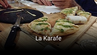 La Karafe réservation