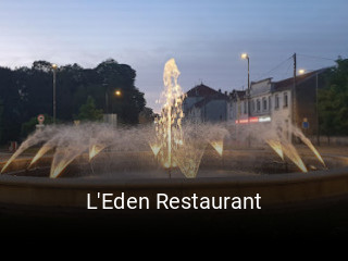 L'Eden Restaurant réservation de table