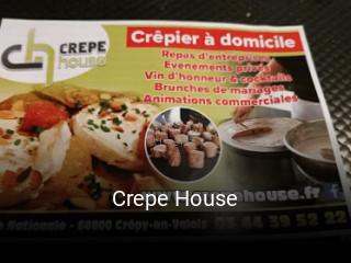 Crepe House réservation en ligne