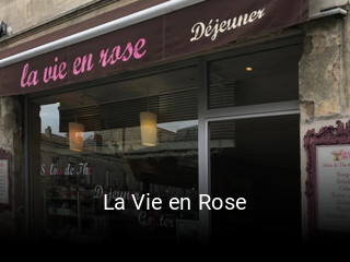 La Vie en Rose réservation en ligne
