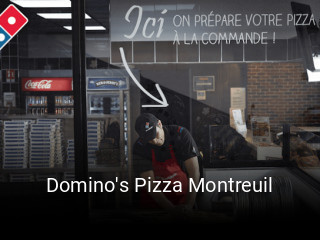 Domino's Pizza Montreuil réservation de table