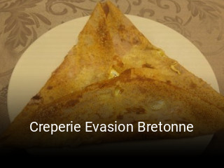 Creperie Evasion Bretonne réservation de table