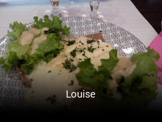 Louise réservation de table