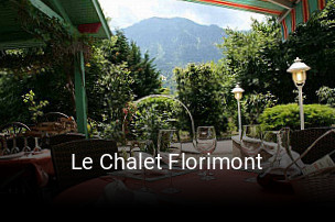 Le Chalet Florimont réservation en ligne