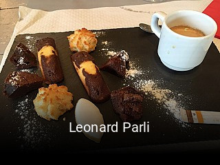 Leonard Parli réservation de table