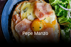 Pepe Manzo réservation en ligne
