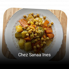 Chez Sanaa Ines réservation de table