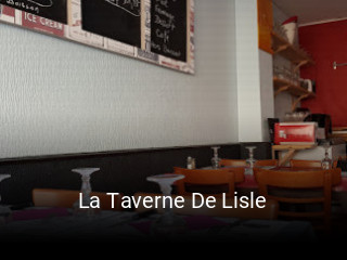 Réserver une table chez La Taverne De Lisle maintenant