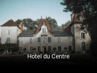 Hotel du Centre réservation en ligne