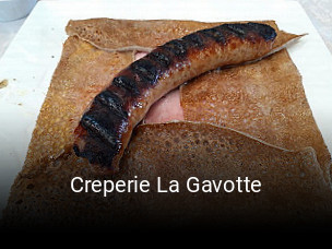 Creperie La Gavotte réservation de table