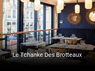 Le Tchanke Des Brotteaux réservation de table
