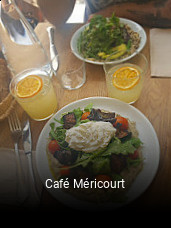Café Méricourt réservation de table