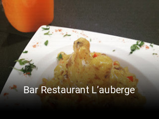Bar Restaurant L’auberge réservation