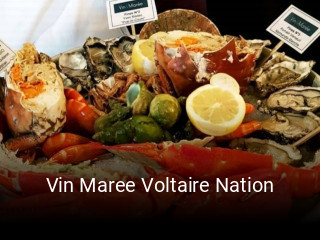 Vin Maree Voltaire Nation réservation