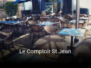 Le Comptoir St Jean réservation de table