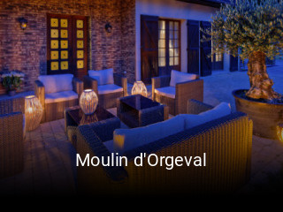 Moulin d'Orgeval réservation en ligne