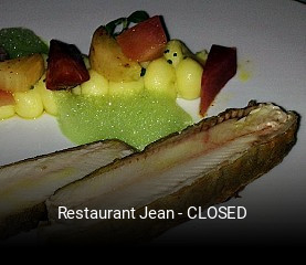 Restaurant Jean - CLOSED réservation de table