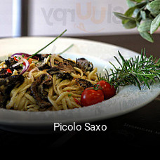 Picolo Saxo réservation de table