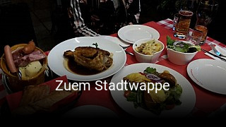 Réserver une table chez Zuem Stadtwappe maintenant