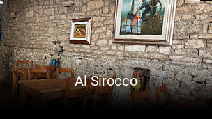 Réserver une table chez Al Sirocco maintenant