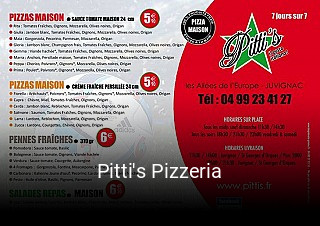 Pitti's Pizzeria réservation de table
