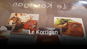 Le Korrigan réservation de table
