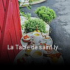 La Table de saint lys réservation