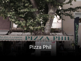 Pizza Phil réservation de table