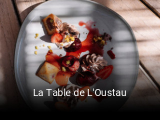 La Table de L'Oustau réservation en ligne