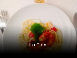 Il'o Coco réservation de table