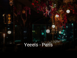Réserver une table chez Yeeels - Paris maintenant